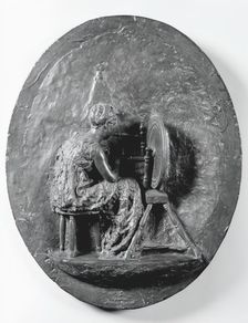 Spinning, 1882-1883/cast 1930. Creator: Thomas Eakins