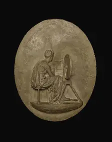 Spinning, Modeled 1882-83, cast c. 1886. Creator: Thomas Eakins