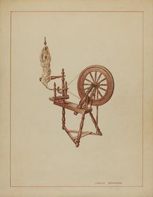Spinning Wheel, 1935/1942. Creator: Lorenz Rothkrantz