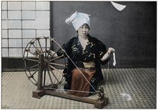 Spinning Wheel c1890. Artist: Charles Gillot