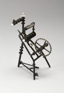 Spinning Wheel, France, 18th century. Creator: Verres de Nevers