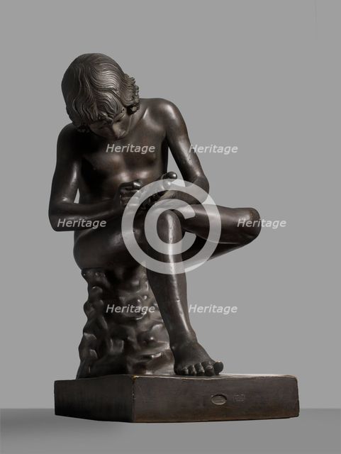 Spinario (thorn-puller), mid-late 1st century BC. Artist: Unknown.