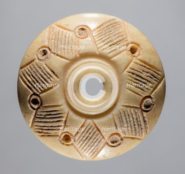 Spindle Whorl, 700s - 900s. Creator: Unknown.