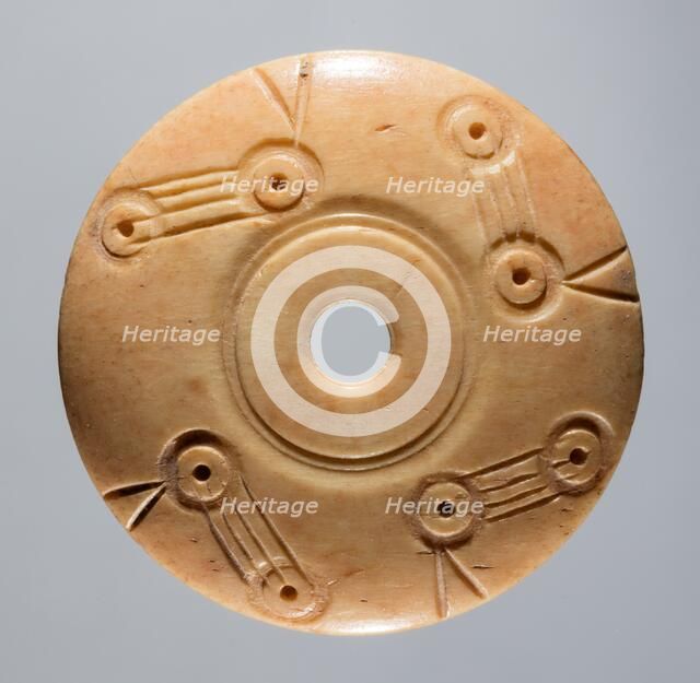Spindle Whorl, 700s - 900s. Creator: Unknown.