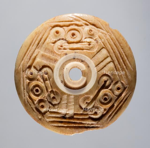 Spindle Whorl, 700s - 900s. Creator: Unknown.