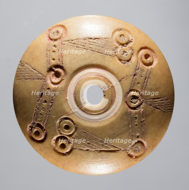 Spindle Whorl, 700s - 900s. Creator: Unknown.