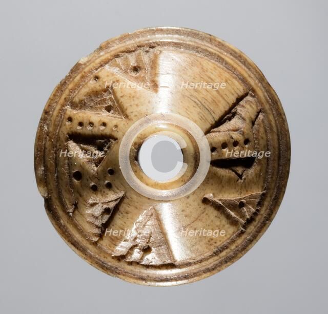 Spindle Whorl, 700s - 900s. Creator: Unknown.