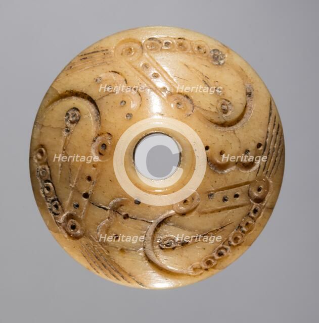 Spindle Whorl, 700s - 900s. Creator: Unknown.