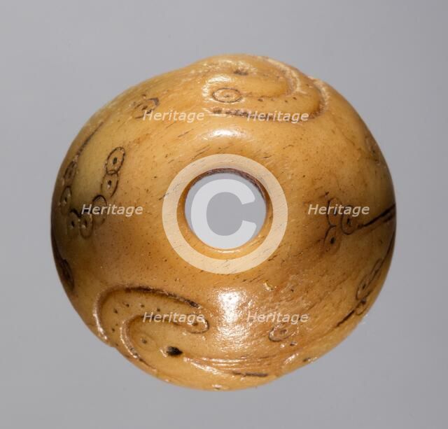 Spindle Whorl, 700s - 900s. Creator: Unknown.