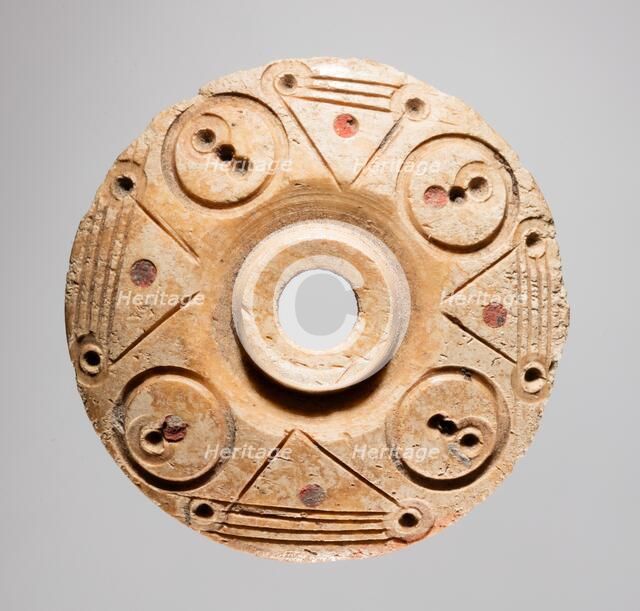 Spindle Whorl, 700s - 900s. Creator: Unknown.