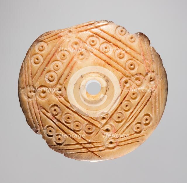 Spindle Whorl, 700s - 900s. Creator: Unknown.