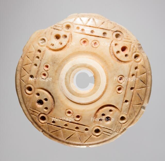 Spindle Whorl, 700s - 900s. Creator: Unknown.