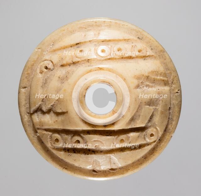 Spindle Whorl, 700s - 900s. Creator: Unknown.