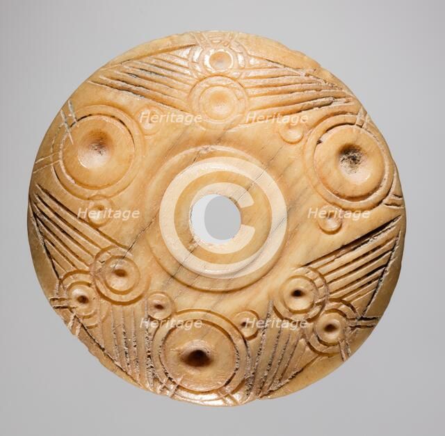 Spindle Whorl, 700s - 900s. Creator: Unknown.