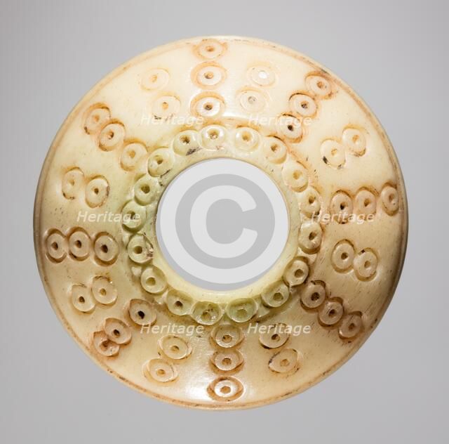 Spindle Whorl, 700s - 900s. Creator: Unknown.