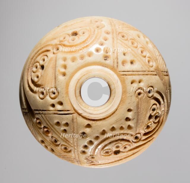 Spindle Whorl, 700s - 900s. Creator: Unknown.