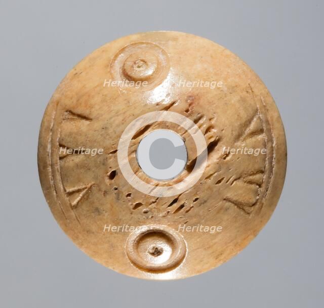 Spindle Whorl, 700s - 900s. Creator: Unknown.
