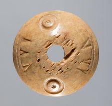 Spindle Whorl, 700s - 900s. Creator: Unknown