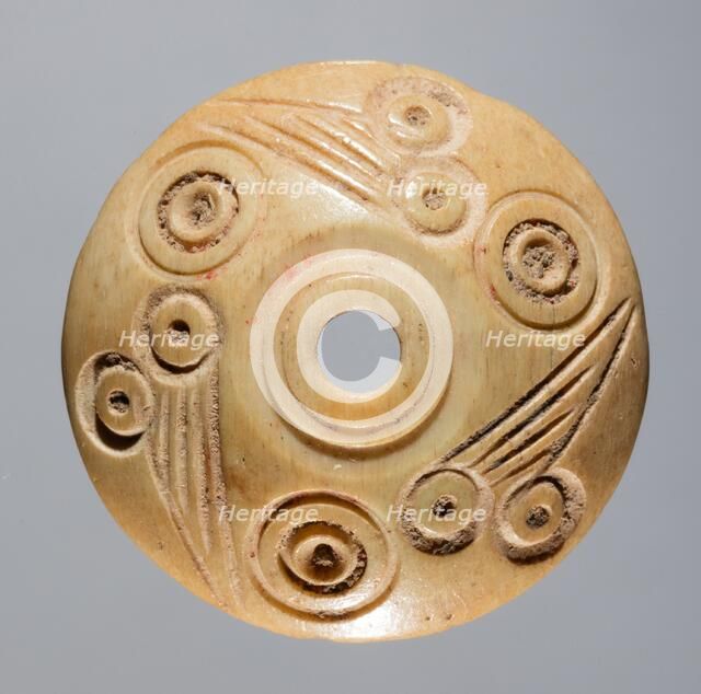 Spindle Whorl, 700s - 900s. Creator: Unknown.