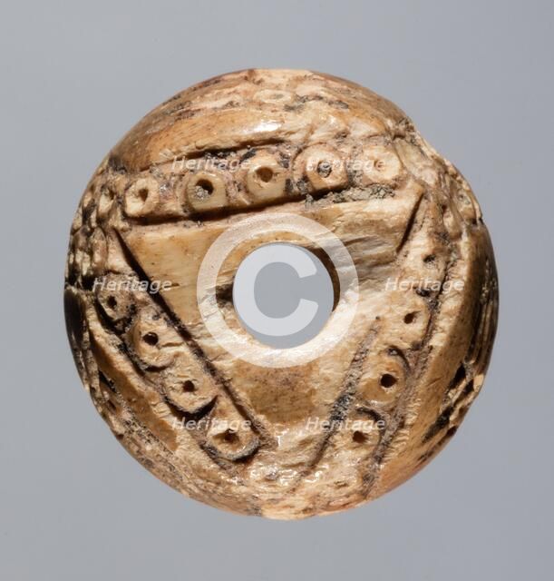 Spindle Whorl, 700s - 900s. Creator: Unknown.