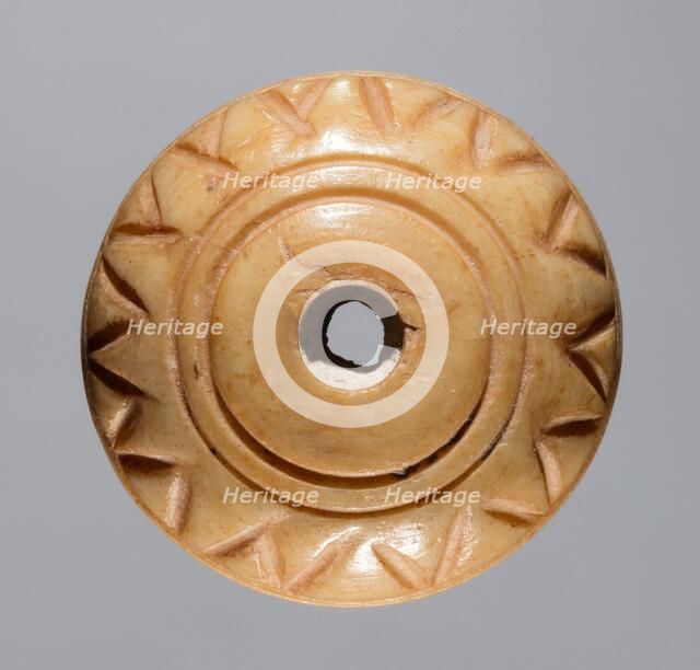 Spindle Whorl, 700s - 900s. Creator: Unknown.