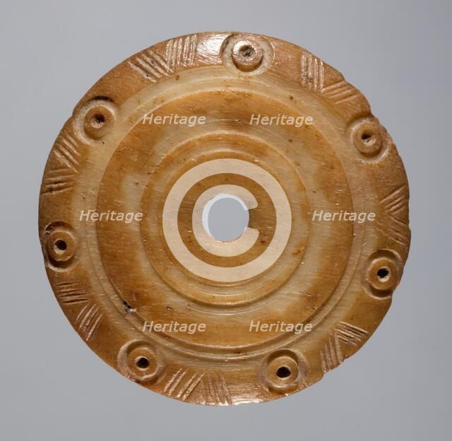 Spindle Whorl, 700s - 900s. Creator: Unknown.