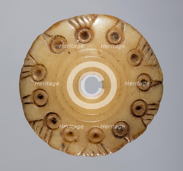 Spindle Whorl, 700s - 900s. Creator: Unknown.