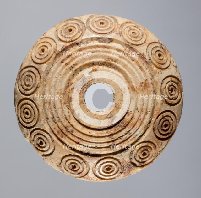 Spindle Whorl, 700s - 900s. Creator: Unknown.