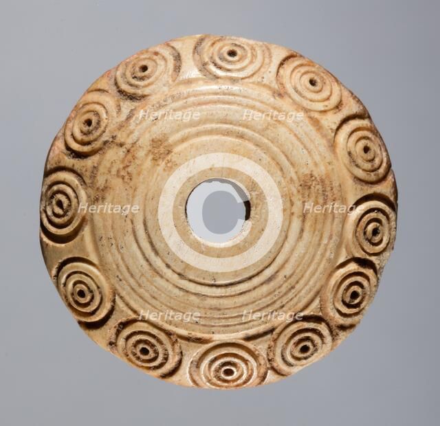 Spindle Whorl, 700s - 900s. Creator: Unknown.