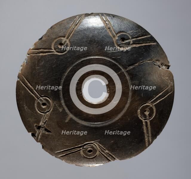 Spindle Whorl, 700s - 900s. Creator: Unknown.