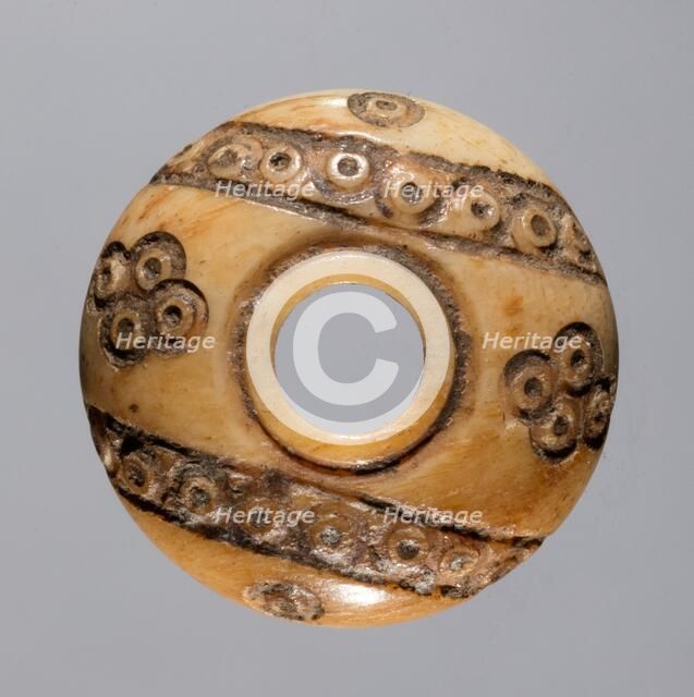Spindle Whorl, 700s - 900s. Creator: Unknown.