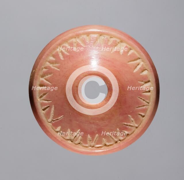 Spindle Whorl, 700s - 900s. Creator: Unknown.