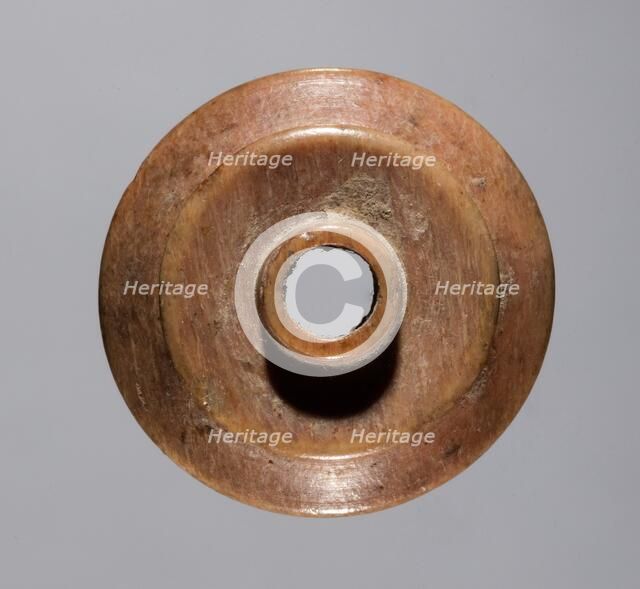 Spindle Whorl, 700s - 900s. Creator: Unknown.