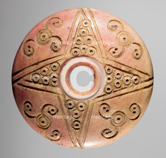 Spindle Whorl, 700s - 900s. Creator: Unknown.