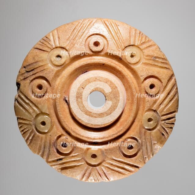 Spindle Whorl, 700s - 900s. Creator: Unknown.