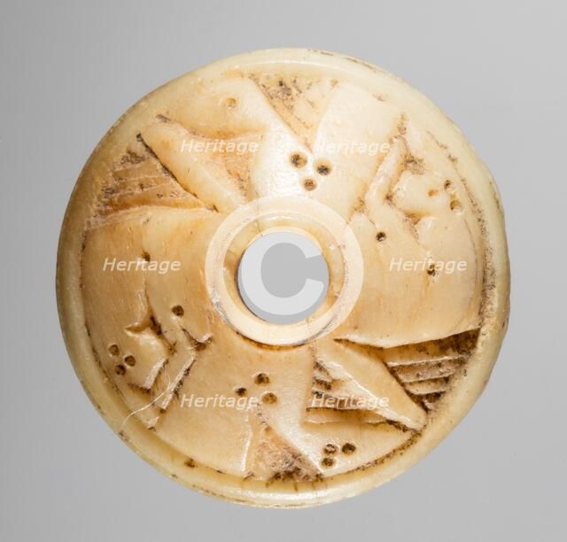 Spindle Whorl, 700s - 900s. Creator: Unknown.