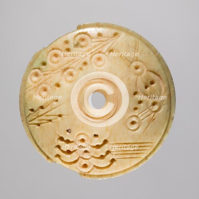 Spindle Whorl, 700s - 900s. Creator: Unknown.