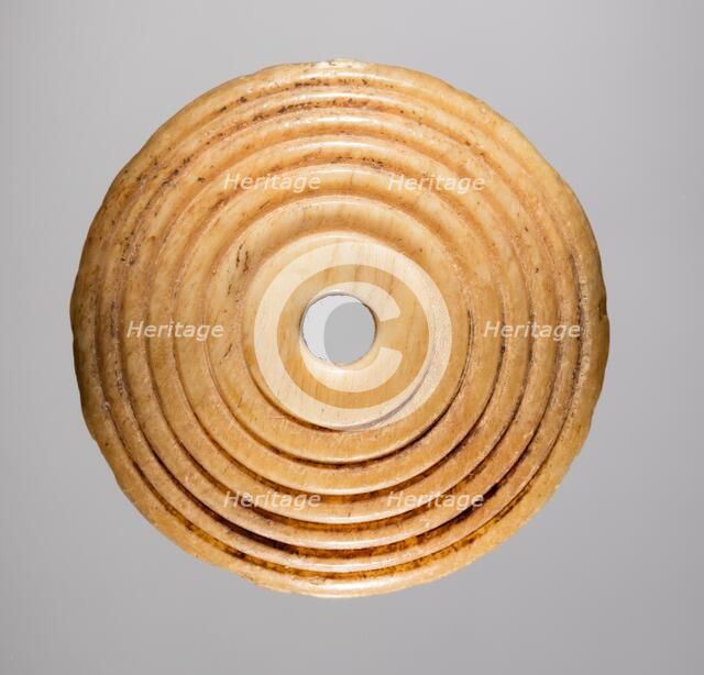 Spindle Whorl, 700s - 900s. Creator: Unknown.