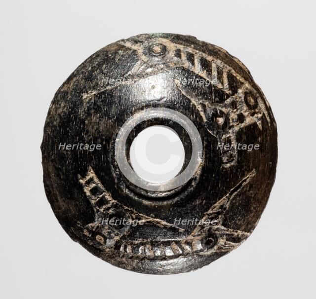 Spindle Whorl, 700s - 900s. Creator: Unknown.