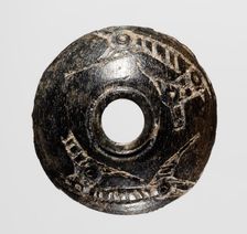 Spindle Whorl, 700s - 900s. Creator: Unknown