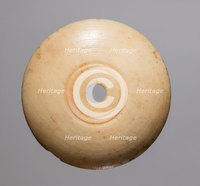 Spindle Whorl, 700s - 900s. Creator: Unknown.