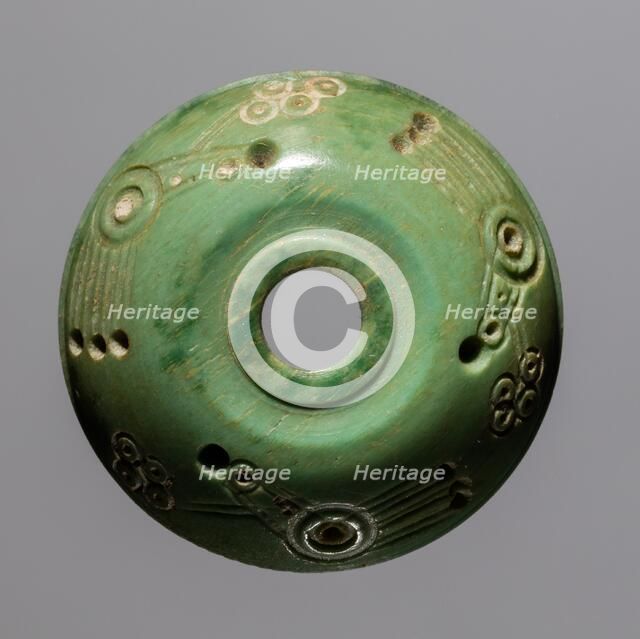 Spindle Whorl, 700s - 900s. Creator: Unknown.