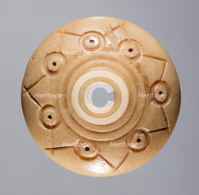 Spindle Whorl, 700s - 900s. Creator: Unknown.