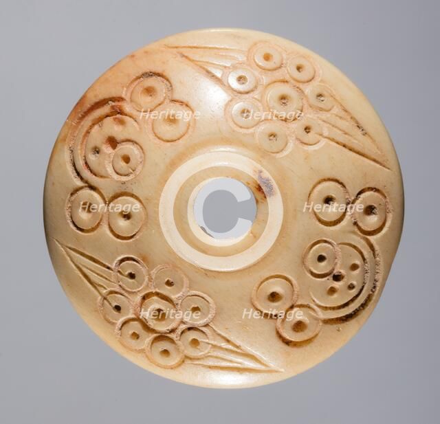 Spindle Whorl, 700s - 900s. Creator: Unknown.