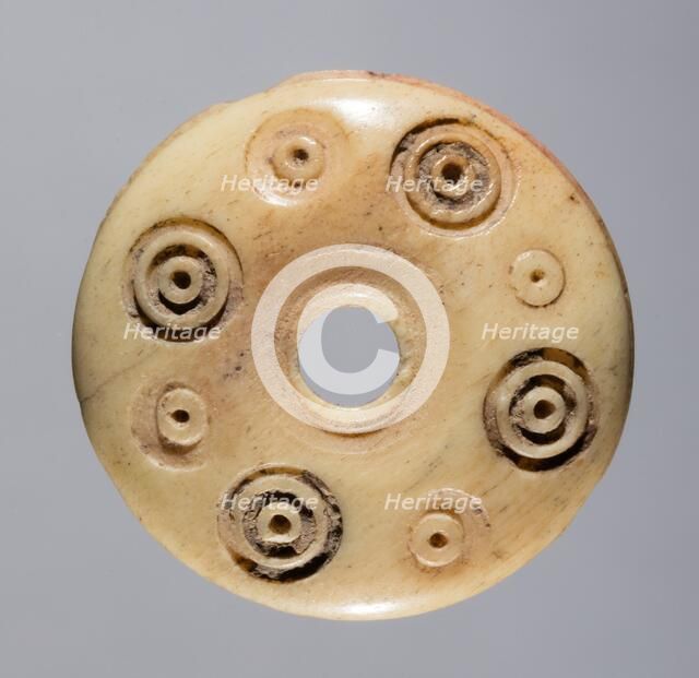 Spindle Whorl, 700s - 900s. Creator: Unknown.