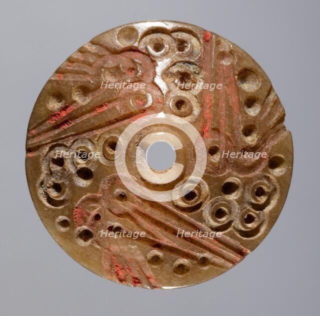 Spindle Whorl, 700s - 900s. Creator: Unknown.