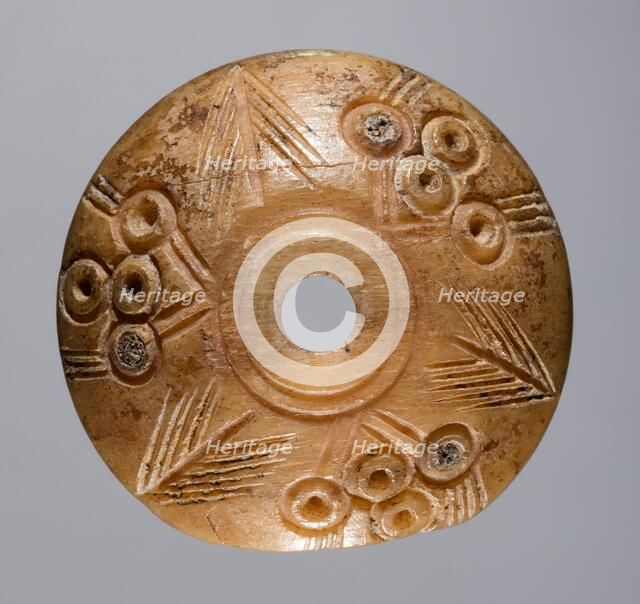 Spindle Whorl, 700s - 900s. Creator: Unknown.