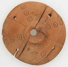 Spindle Whorl, Coptic, 3rd-5th century. Creator: Unknown