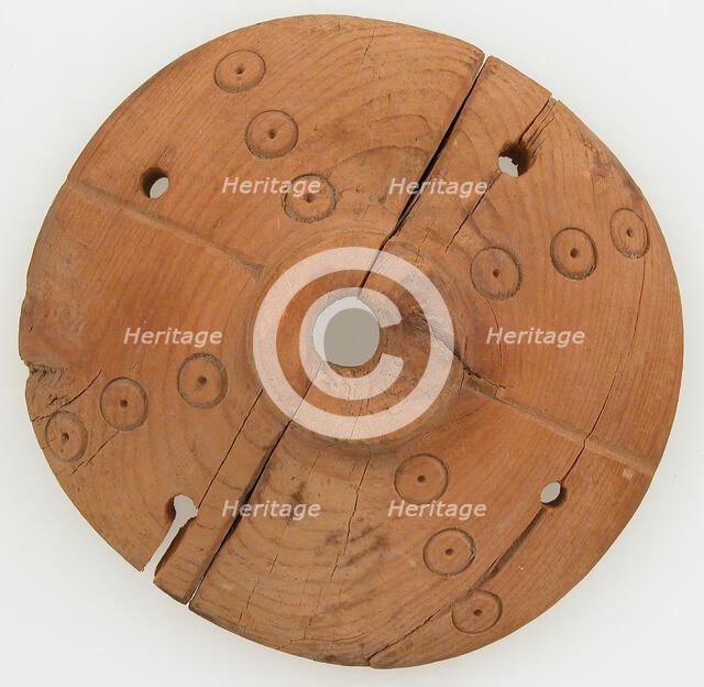 Spindle Whorl, Coptic, 3rd-5th century. Creator: Unknown.