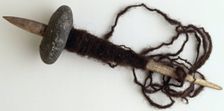 Spindle whorl. Creator: Unknown